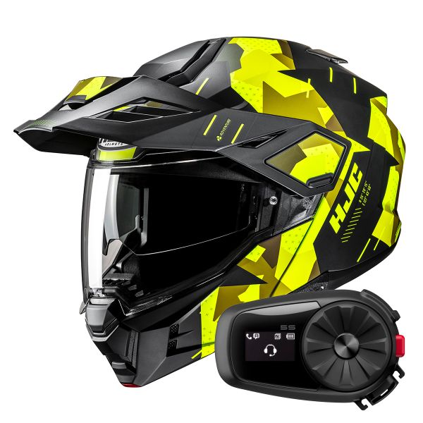 Casque Modulable HJC i80 Roki MC3HSF + Kit Bluetooth 5S Solo Casque Modulable HJC i80 Roki MC3HSF + Kit Bluetooth 5S Solo