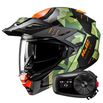 Casque Modulable HJC i80 Roki MC47SF + Kit Bluetooth 5S Solo
