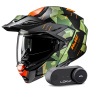 Casque Modulable HJC i80 Roki MC47SF + Kit Bluetooth Lokui K30