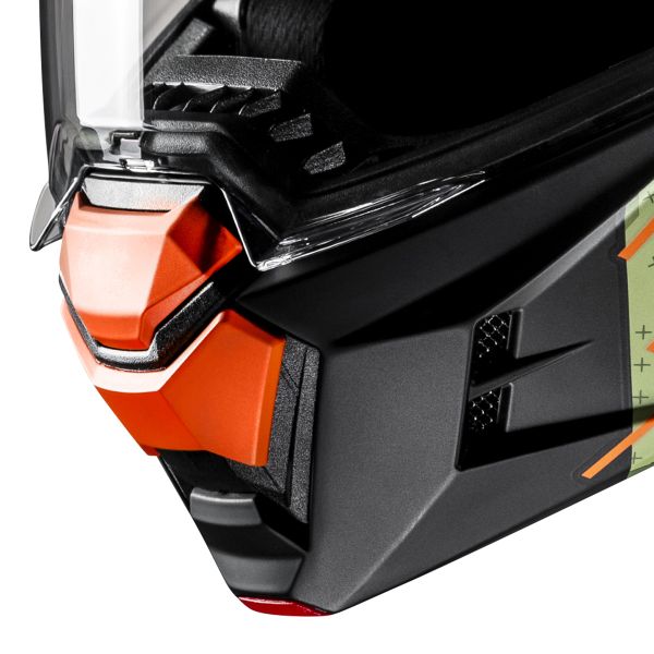 HJC i80 Roki MC47SF + Kit Bluetooth Lokui K30