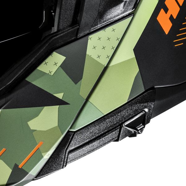 HJC i80 Roki MC47SF + Kit Bluetooth Lokui K30