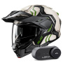 Casque Modulable HJC i80 Velly MC4SF + Kit Bluetooth Lokui K30