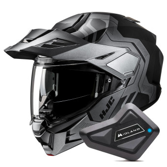 Casque Modulable HJC i80 Velly MC5SF + Kit Bluetooth BT Mini