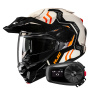 Casque Modulable HJC i80 Velly MC7 + Kit Bluetooth 5S Solo