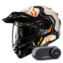 Casque Modulable HJC i80 Velly MC7 + Kit Bluetooth Lokui K30