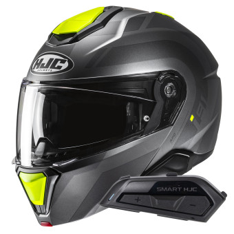 Casque Modulable HJC i91 Arven MC3HSF + Kit Bluetooth Smart 21B