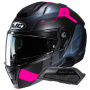 Casque Modulable HJC i91 Carst MC8SF + Kit Bluetooth Smart 21B Flat Black