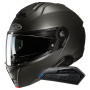 Casque Modulable HJC i91 Semi Flat Titanium+ Kit Bluetooth Smart 11B