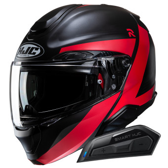 Casque Modulable HJC RPHA91 Abbes MC1SF + Kit Bluetooth Smart 11B