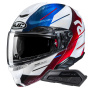 Casque Modulable HJC RPHA91 Blat MC21 + Kit Bluetooth Smart 21B