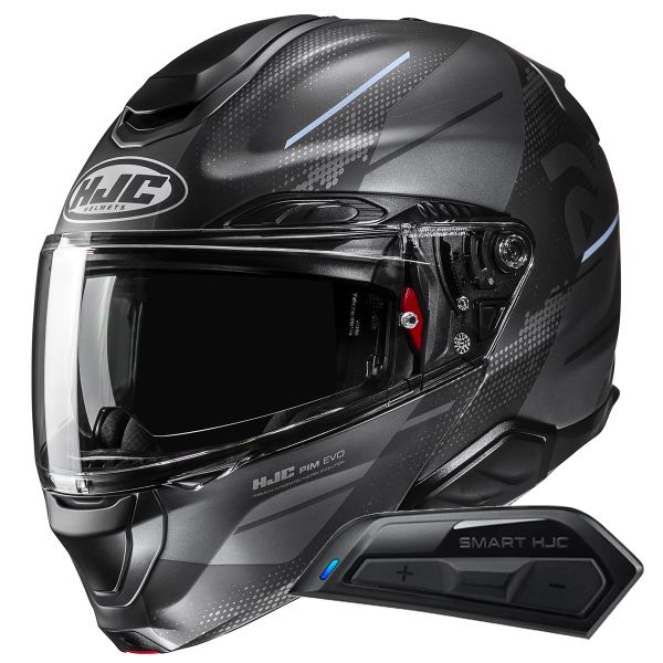 Casque Modulable HJC RPHA91 Blat MC5SF + Kit Bluetooth Smart 11B