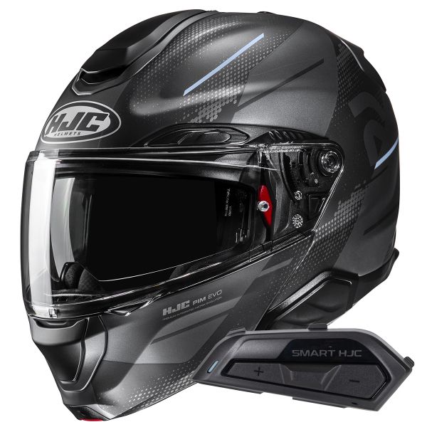 Casque Modulable HJC RPHA91 Blat MC5SF + Kit Bluetooth Smart 21B