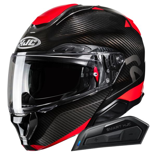 Casque Modulable HJC RPHA91 Carbon Noela MC1 + Kit Bluetooth Smart 11B Casque Modulable HJC RPHA91 Carbon Noela MC1 + Kit Bluetooth Smart 11B