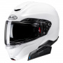 Casque Modulable HJC RPHA91 Pearl White + Kit Bluetooth Smart 21B