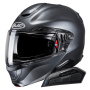 Casque Modulable HJC RPHA91 Semi Flat Anthracite + Kit Bluetooth Smart 11B