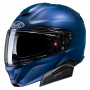 Casque Modulable HJC RPHA91 Semi Flat Metallic Blue + Kit Bluetooth Smart 21B