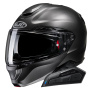 Casque Modulable HJC RPHA91 Semi Flat Titanium + Kit Bluetooth Smart 11B