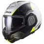 Casque Modulable LS2 Advant Codex White Black FF906