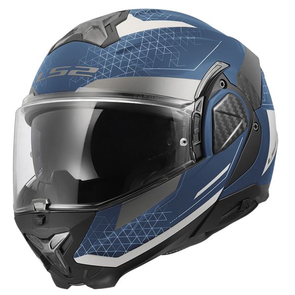 Casque Modulable LS2 Advant II Astral Navy Blue Grey FF910 Casque Modulable LS2 Advant II Astral Navy Blue Grey FF910