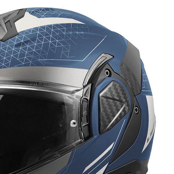 LS2 Advant II Astral Navy Blue Grey FF910