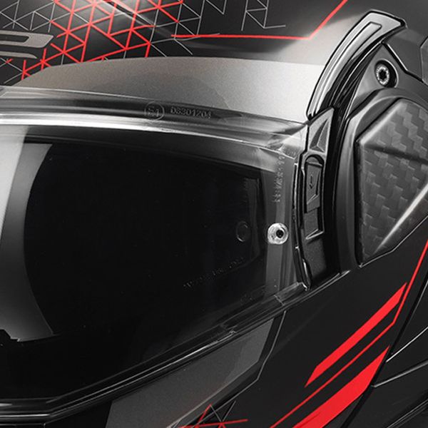 LS2 Advant II Astral Red FF910