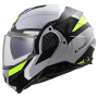 Casque Modulable LS2 Advant II Triple Light Grey FF910