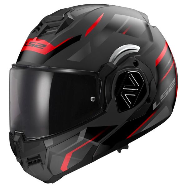 Casque Modulable LS2 Advant Kuka Matt Black Red FF906