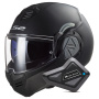 Casque Modulable LS2 Advant Matt Black FF906 + Kit Bluetooth BT Mini
