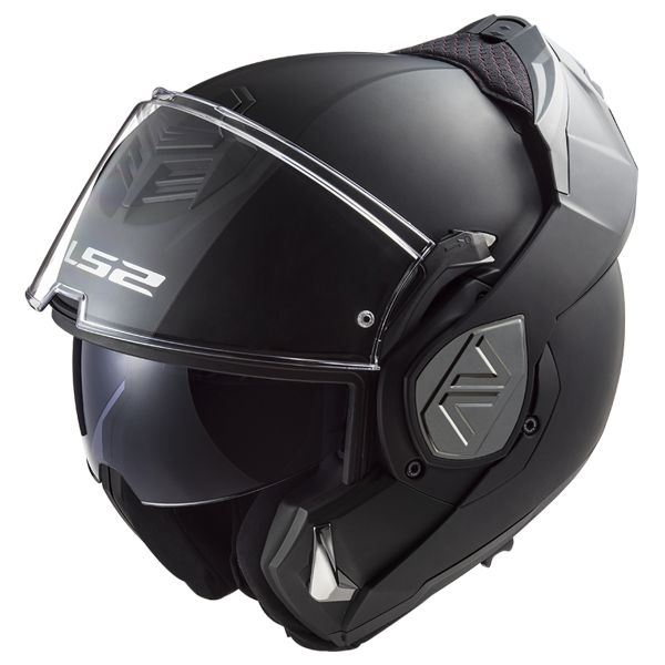 LS2 Advant Matt Black FF906 + Kit Bluetooth BT Mini