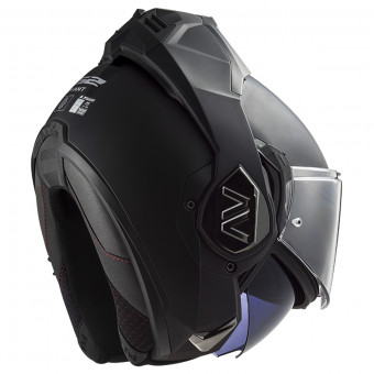LS2 Advant Matt Black FF906 + Kit Bluetooth 4X