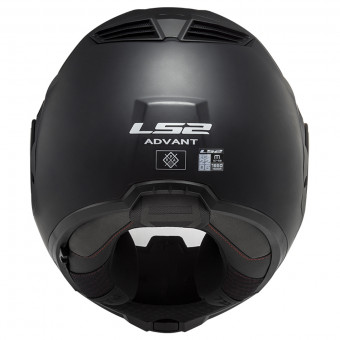 LS2 Advant Matt Black FF906 + Kit Bluetooth 4X