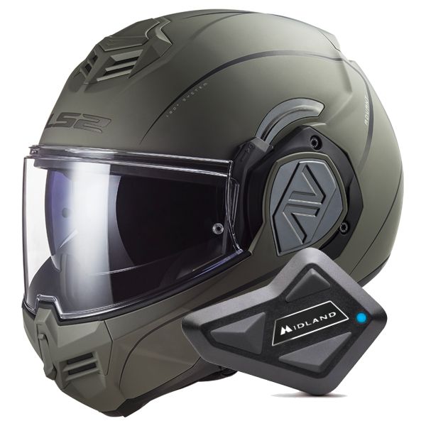 Casque Modulable LS2 Advant Special Matt Sand FF906 + Kit Bluetooth BT Mini Casque Modulable LS2 Advant Special Matt Sand FF906 + Kit Bluetooth BT Mini