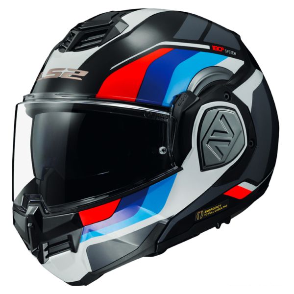 Casque Modulable LS2 Advant Sport Black Blue Red FF906 Casque Modulable LS2 Advant Sport Black Blue Red FF906