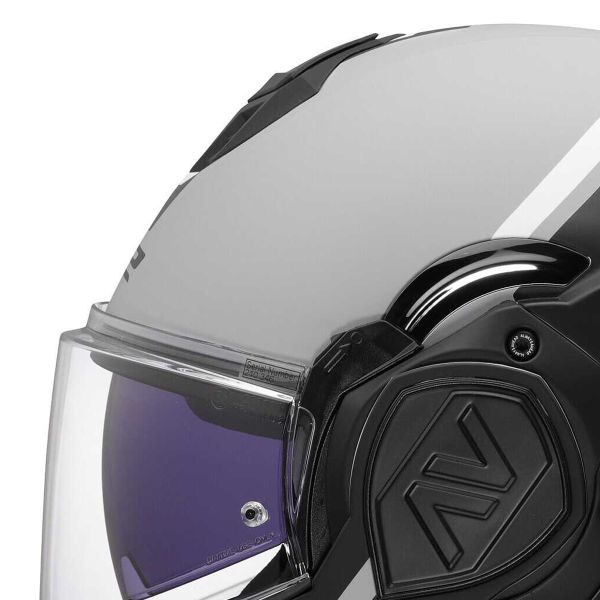 LS2 Advant Swipe Grey Black FF906