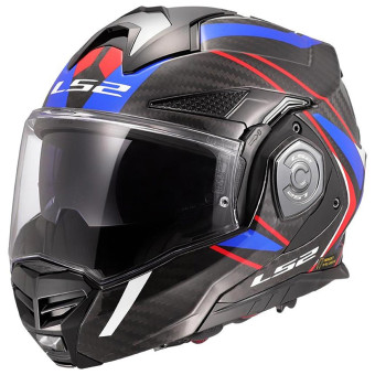 Casque Moto Modulable LS2 ADVANT - Homologué ECE 22.06, Visière Pinlock Incluse - Taille 3XL (65-66 Cm) - Bleu Marine