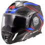 Casque Modulable LS2 Advant X C Future II White Blue FF901