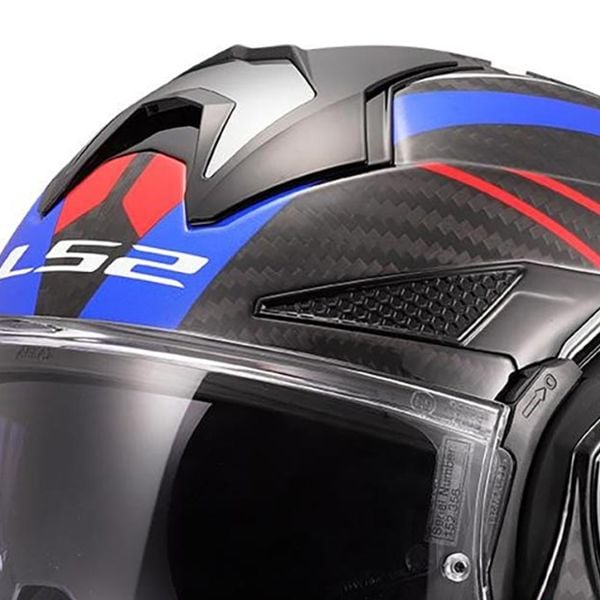 LS2 Advant X C Future II White Blue FF901