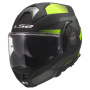 Casque Modulable LS2 Advant X Nova Black H-V Yellow FF901