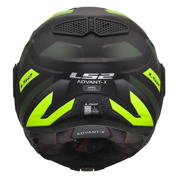 LS2 Advant X Nova Black H-V Yellow FF901