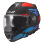 Casque Modulable LS2 Advant X Nova Black Red Blue FF901