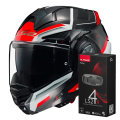 Pack Advant X Spectrum Black White Red FF901 + Kit Bluetooth 4X