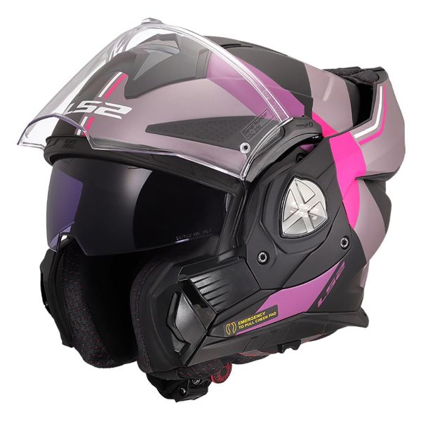 LS2 Advant X Ultra Grey Purple FF901