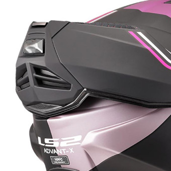 LS2 Advant X Ultra Grey Purple FF901