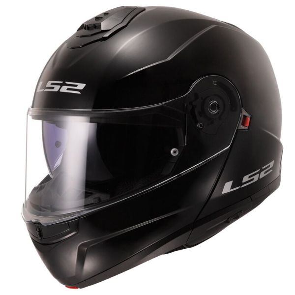 Casque Modulable LS2 Strobe II Gloss Black FF908 Casque Modulable LS2 Strobe II Gloss Black FF908
