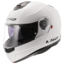 Casque Modulable LS2 Strobe II Gloss White FF908
