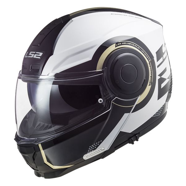 Casque Modulable LS2 Scope Arch White Titanium FF902