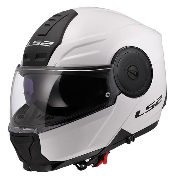 Casque Modulable LS2 Scope II Gloss White FF902 Casque Modulable LS2 Scope II Gloss White FF902