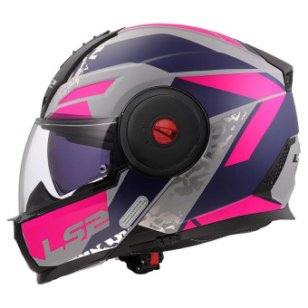 Casque Modulable LS2 Scope II Oxyd Grey Blue Purple FF902
