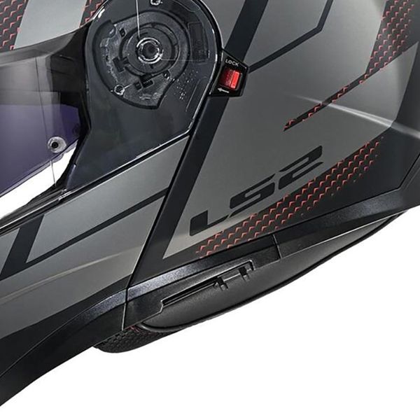 LS2 Strobe II Code Black Grey FF908