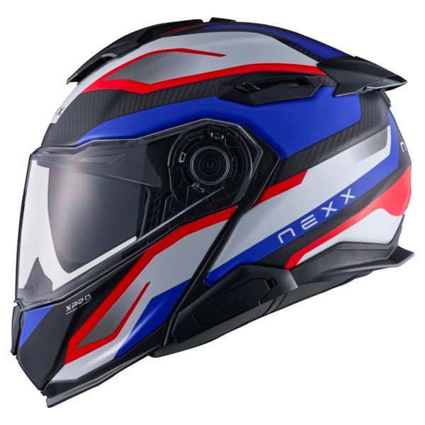 Casque Modulable Nexx X.Lifetour Pro Mile Blue Red Mat